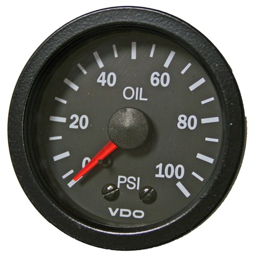 VDO Oil Pressure Gauge 100 PSI Davidson Sales Shop